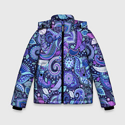 Зимняя куртка для мальчика Flower patterns
