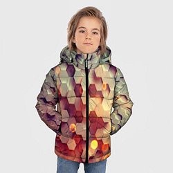Куртка зимняя для мальчика Ультра блики, цвет: 3D-светло-серый — фото 2