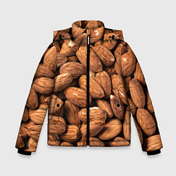 Куртка зимняя для мальчика Миндальные орешки, цвет: 3D-красный
