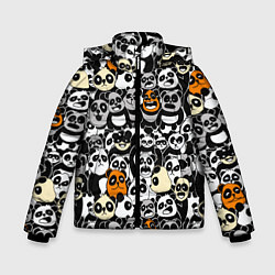 Зимняя куртка для мальчика Злобные панды