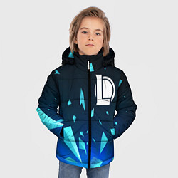 Куртка зимняя для мальчика League of Legends взрыв частиц, цвет: 3D-черный — фото 2