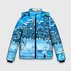 Зимняя куртка для мальчика Снежный город