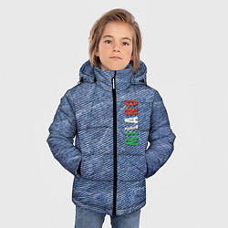 Куртка зимняя для мальчика Milano - Italy - Jeans - Fashion, цвет: 3D-светло-серый — фото 2