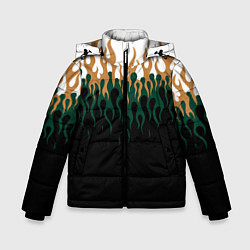 Зимняя куртка для мальчика Ледяное пламя инверсия