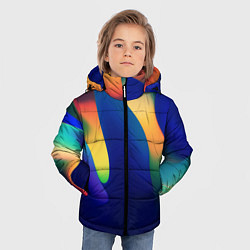 Куртка зимняя для мальчика Death Stranding мир, цвет: 3D-красный — фото 2