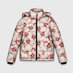 Зимняя куртка для мальчика Нежность цветов