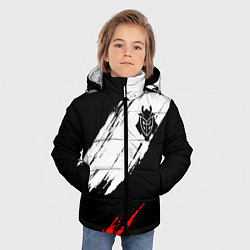 Куртка зимняя для мальчика G2 форма, цвет: 3D-красный — фото 2