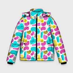 Зимняя куртка для мальчика Geometric pattern