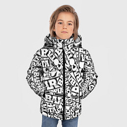 Куртка зимняя для мальчика Baracota Stickers, цвет: 3D-светло-серый — фото 2
