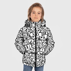 Куртка зимняя для мальчика Baracota Stickers, цвет: 3D-черный — фото 2