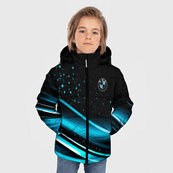 Куртка зимняя для мальчика BMW sign, цвет: 3D-светло-серый — фото 2