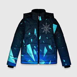 Зимняя куртка для мальчика Dark Souls взрыв частиц