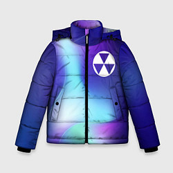 Куртка зимняя для мальчика Fallout northern cold, цвет: 3D-черный