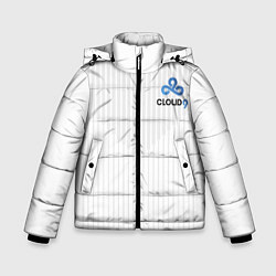 Зимняя куртка для мальчика Cloud9 white