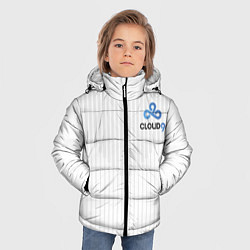 Куртка зимняя для мальчика Cloud9 white, цвет: 3D-светло-серый — фото 2