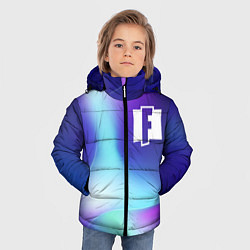 Куртка зимняя для мальчика Fortnite northern cold, цвет: 3D-черный — фото 2