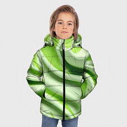 Куртка зимняя для мальчика Объемные складки, цвет: 3D-красный — фото 2
