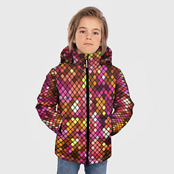 Куртка зимняя для мальчика Disco style, цвет: 3D-светло-серый — фото 2