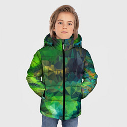 Куртка зимняя для мальчика Green style, цвет: 3D-черный — фото 2