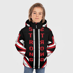 Куртка зимняя для мальчика Сильный, цвет: 3D-красный — фото 2
