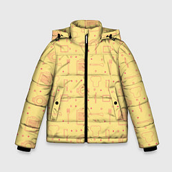 Куртка зимняя для мальчика Поварёнок, цвет: 3D-светло-серый