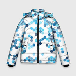 Куртка зимняя для мальчика Mood blue, цвет: 3D-черный