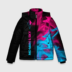 Зимняя куртка для мальчика No Mans Sky - neon gradient: по-вертикали