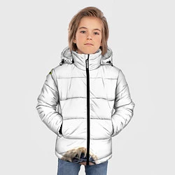 Куртка зимняя для мальчика Im Kenough, цвет: 3D-светло-серый — фото 2