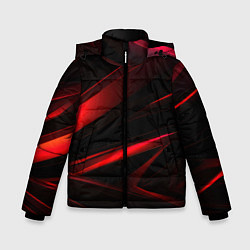 Зимняя куртка для мальчика Black and red