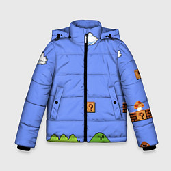 Зимняя куртка для мальчика Первый уровень Марио