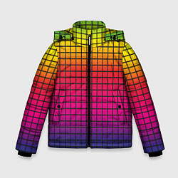 Куртка зимняя для мальчика Палитра rgb, цвет: 3D-красный