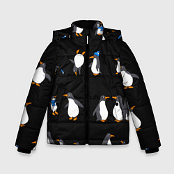 Зимняя куртка для мальчика Веселая семья пингвинов