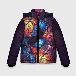Зимняя куртка для мальчика Декоративный абстрактный узор