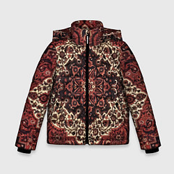 Куртка зимняя для мальчика Ковролин, цвет: 3D-красный