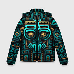 Зимняя куртка для мальчика Орнамент в ацтекском стиле