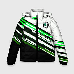 Зимняя куртка для мальчика Skoda sport stripes line