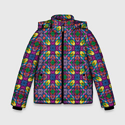 Зимняя куртка для мальчика Стеклянная мозаика