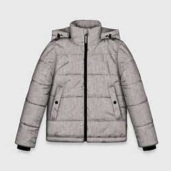 Куртка зимняя для мальчика Текстура серо-бежевый однотонный, цвет: 3D-светло-серый