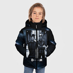 Куртка зимняя для мальчика Depeche Mode - Мартин и Дэйв, цвет: 3D-светло-серый — фото 2