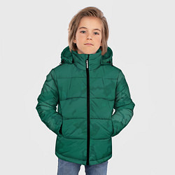 Куртка зимняя для мальчика Серо-зеленые разводы, цвет: 3D-светло-серый — фото 2