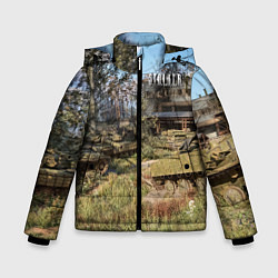 Зимняя куртка для мальчика STALKER танки