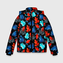 Зимняя куртка для мальчика Тропические лягушки