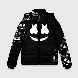 Куртка зимняя для мальчика Marshmello black collection, цвет: 3D-черный