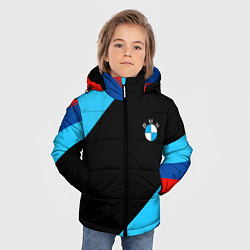 Куртка зимняя для мальчика BMW line, цвет: 3D-красный — фото 2