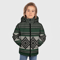 Куртка зимняя для мальчика Свитер Вовы Адидаса, цвет: 3D-светло-серый — фото 2