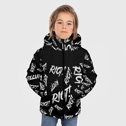 Куртка зимняя для мальчика Paramore alllogo, цвет: 3D-светло-серый — фото 2