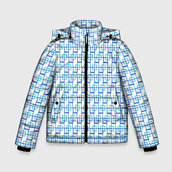 Зимняя куртка для мальчика Схема квадрат