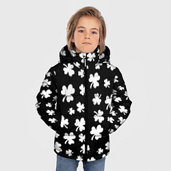 Куртка зимняя для мальчика Black clover pattern anime, цвет: 3D-черный — фото 2