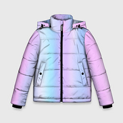 Куртка зимняя для мальчика Градиент матовый светлый, цвет: 3D-светло-серый