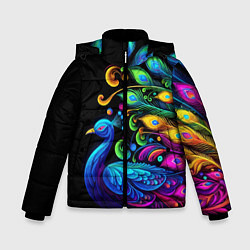 Зимняя куртка для мальчика Neon peacock - art